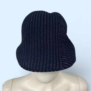 KANGOL Navy Blue Striped Hat